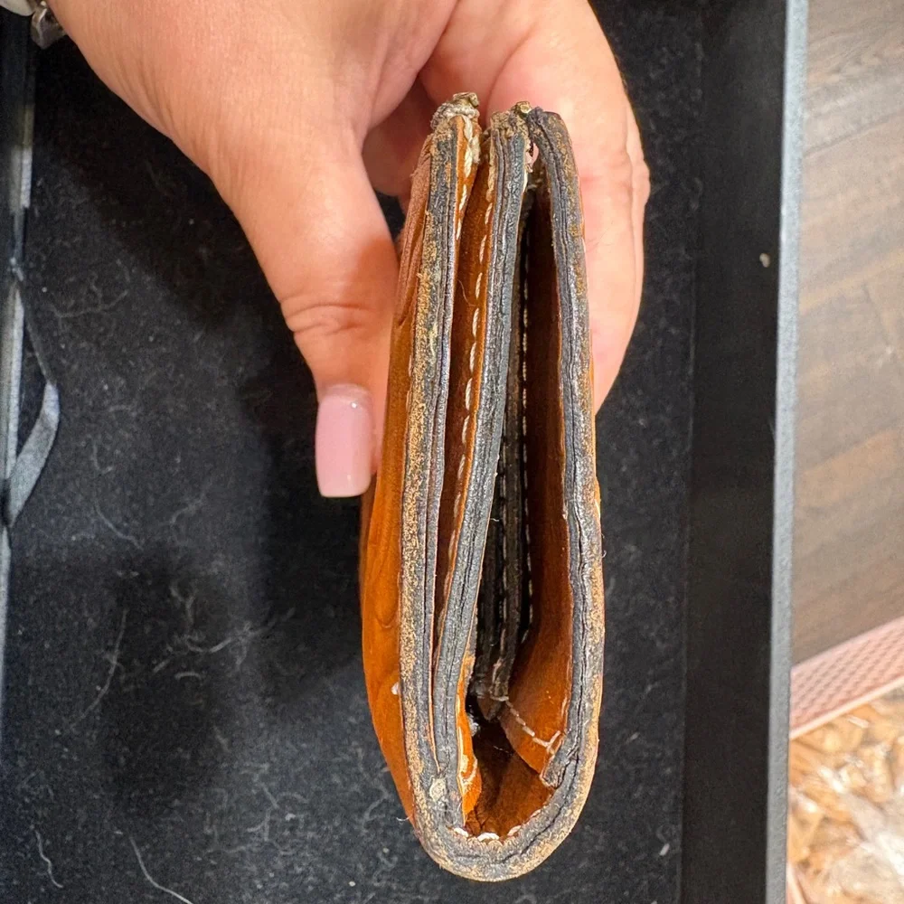 Patricia Nash Tan Embossed Wallet